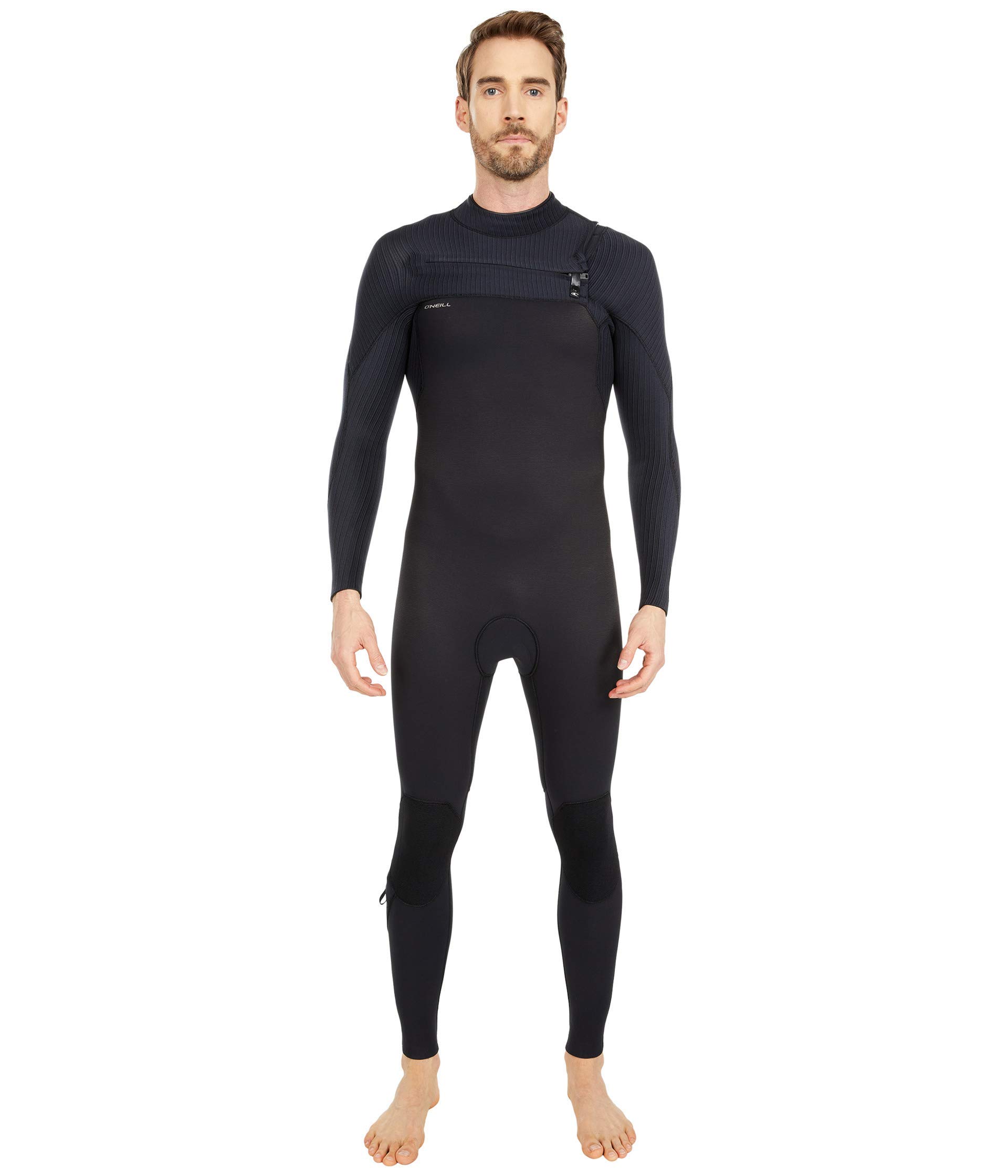 O'Neill Hyperfreak 4/3 mm Chest Zip Full Large Black/Black